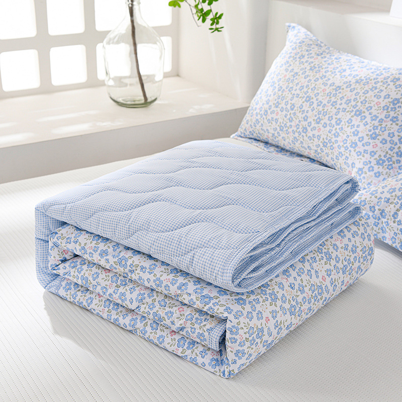Cooling Blanket Hot Sleepers - Couverture rafraîchissante d'été, légère, respirante, douce