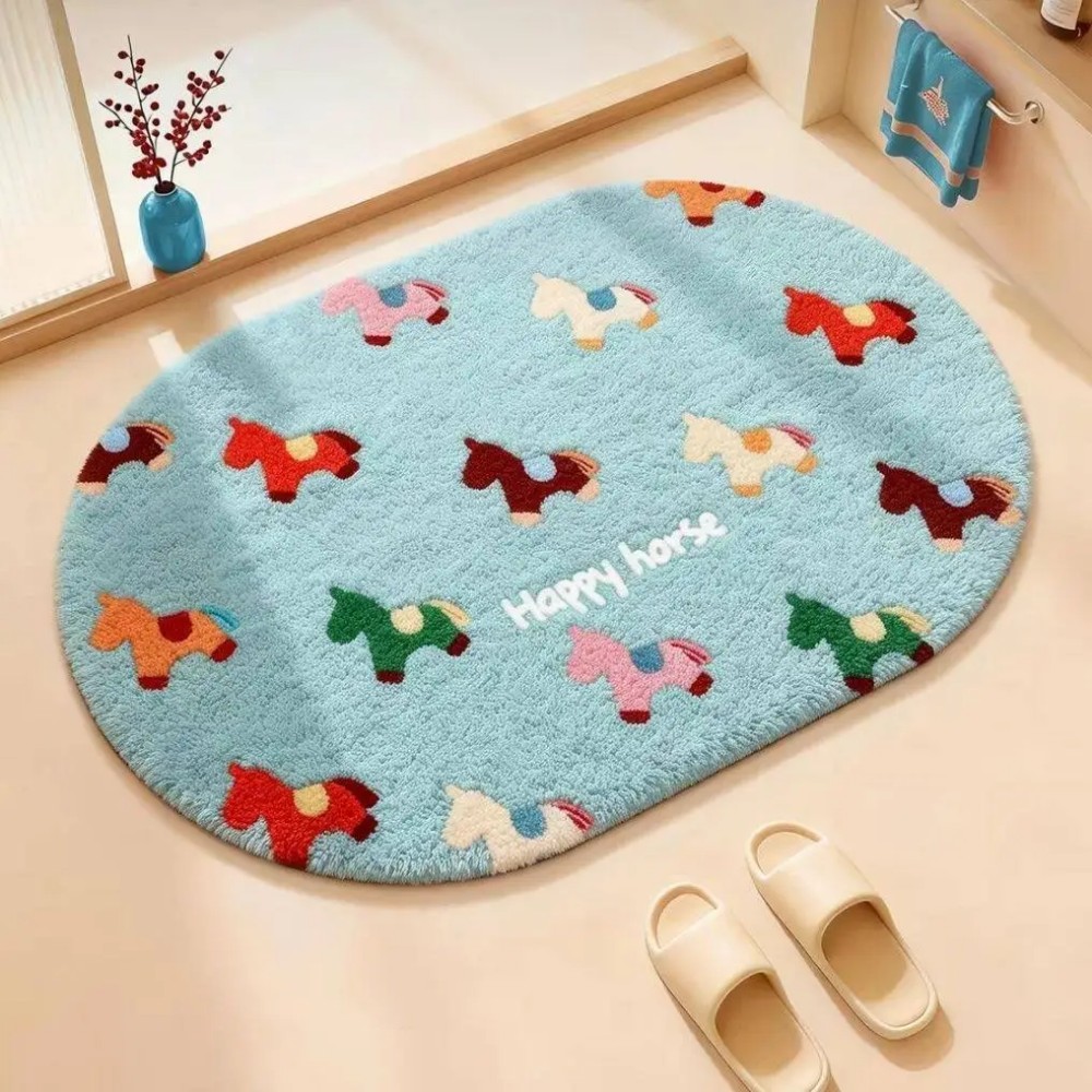 Quick Dry Diatomite Bath Mat - Tapis de bain antidérapant VIKAMA motif