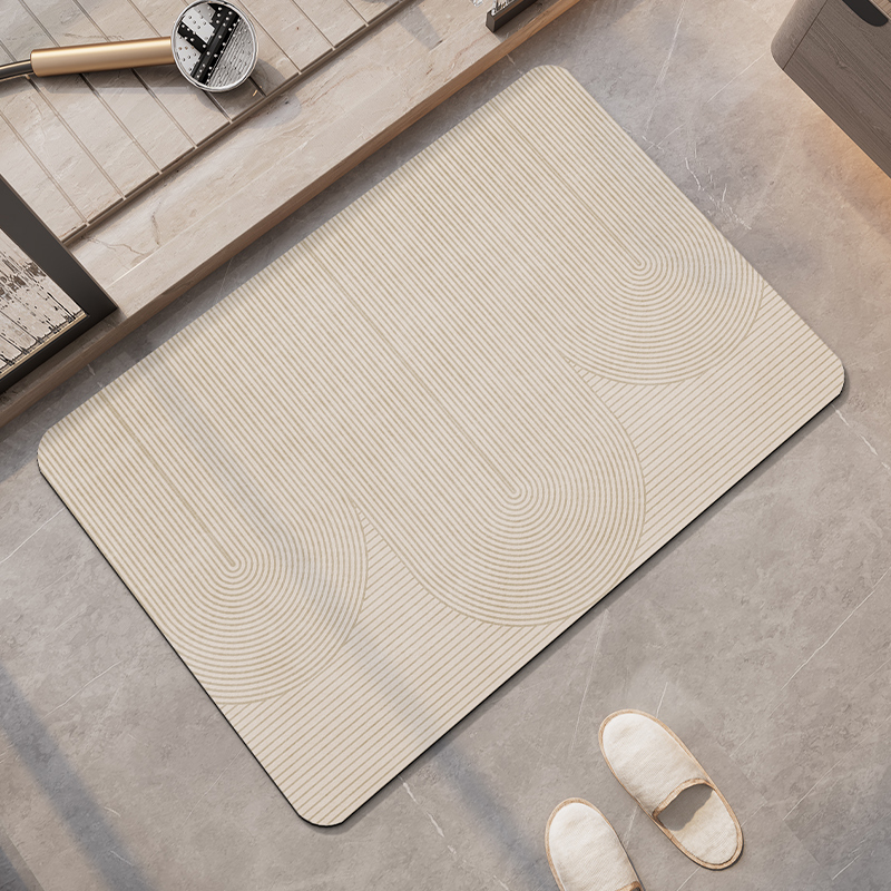 Quick Dry Diatomite Bath Mat - Tapis de pied en diatomite à
