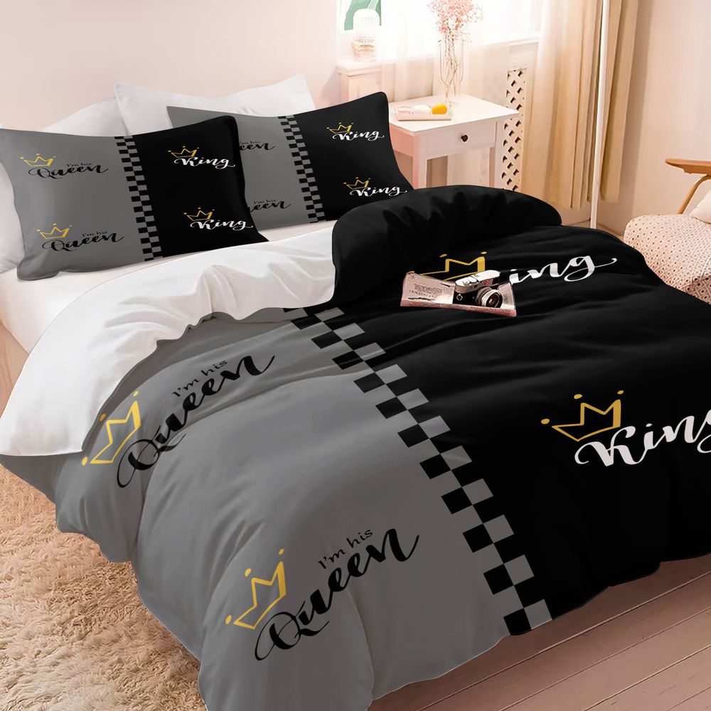 Aesthetic Floral Duvet Cover - Ensemble de housse de couette à