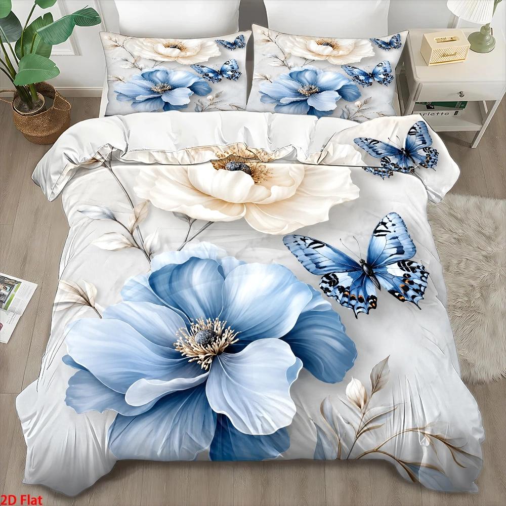 Duvet Cover Sets With Zipper - Ensemble de housse de couette 3
