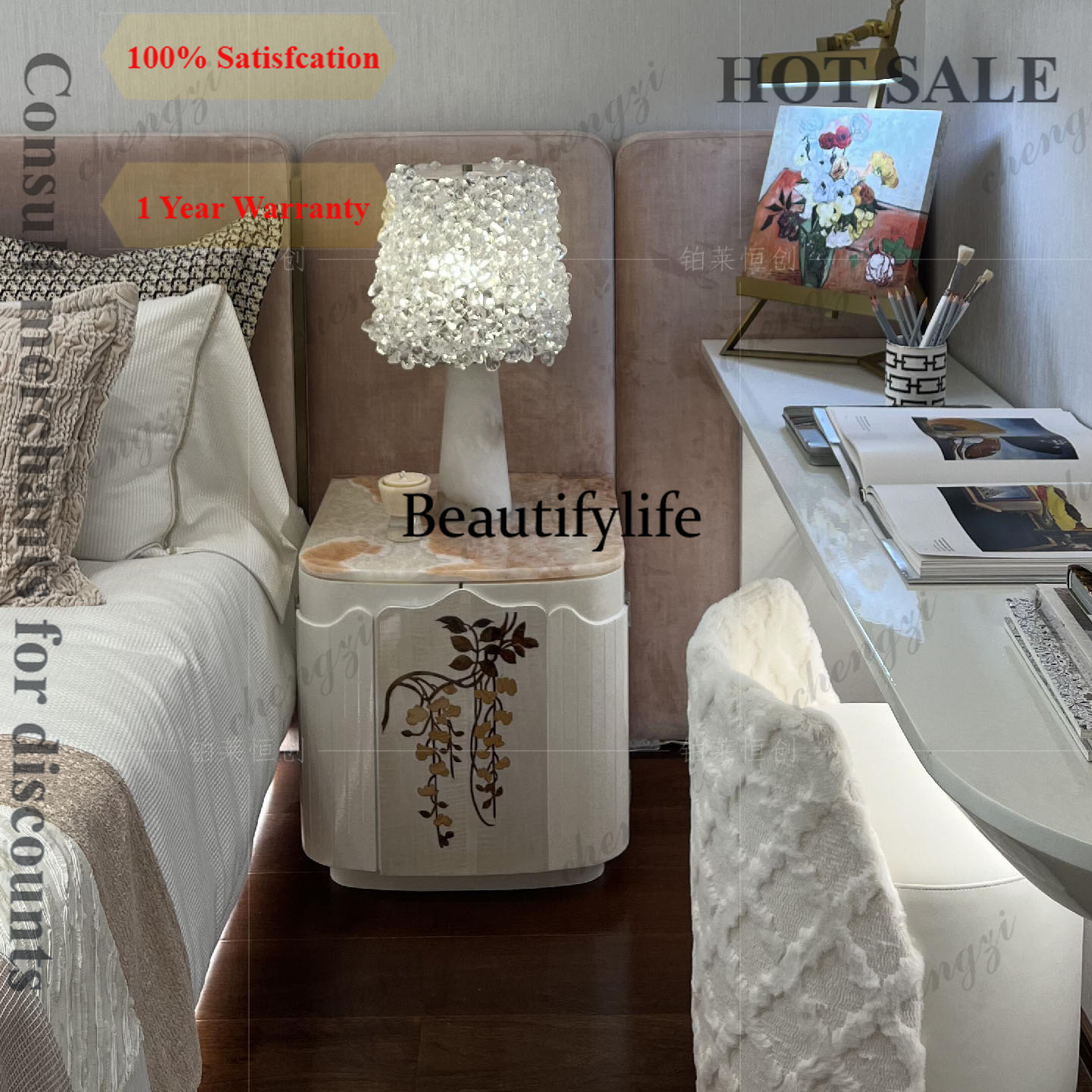 Lighting - Table de chevet italienne de luxe