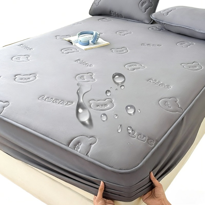 Waterproof Mattress Protector Breathable - Protège-matelas matelassé ultrasonique imperméable pour lit