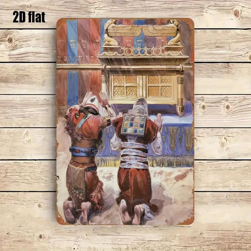 Kitchen - CIFBUY Art mural en métal rustique