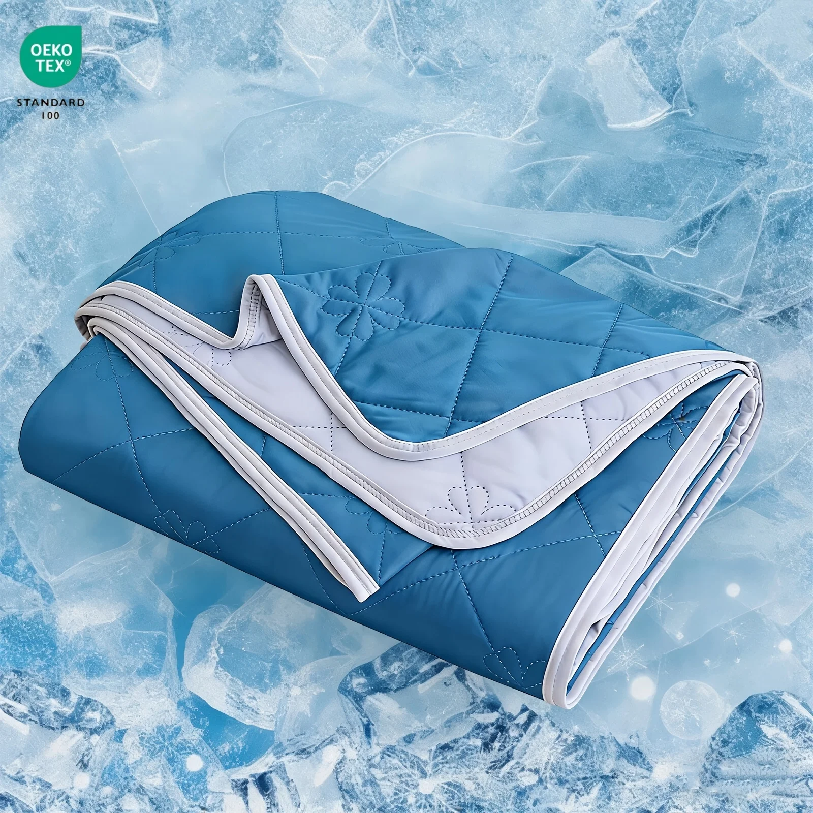 Cooling Blanket Hot Sleepers - Couverture Rafraîchissante Ultra-Refroidissante pour les Personnes