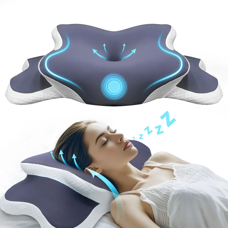 Memory Foam Orthopedic Pillow Neck Pain - Oreiller en mousse à mémoire de