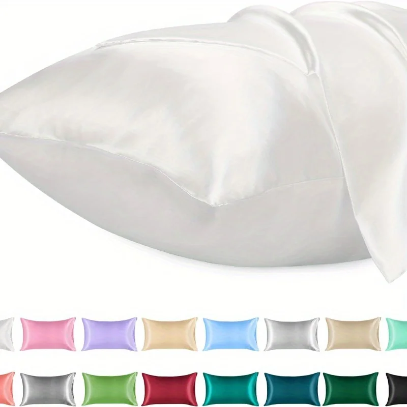 Satin Silk Pillowcase Hair Skin - Taie d'oreiller en satin pour cheveux,