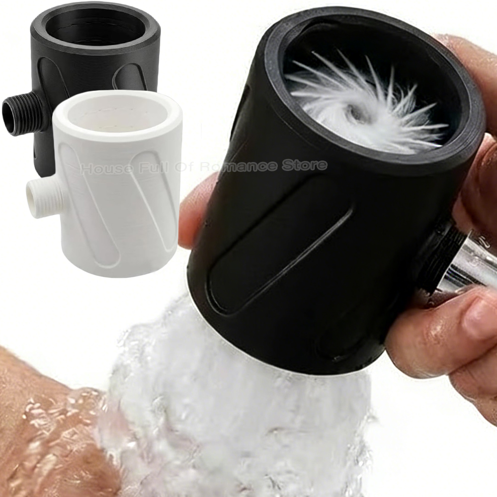 High Pressure Shower Head Handheld - Pommeau de douche circulaire design, nouvelle