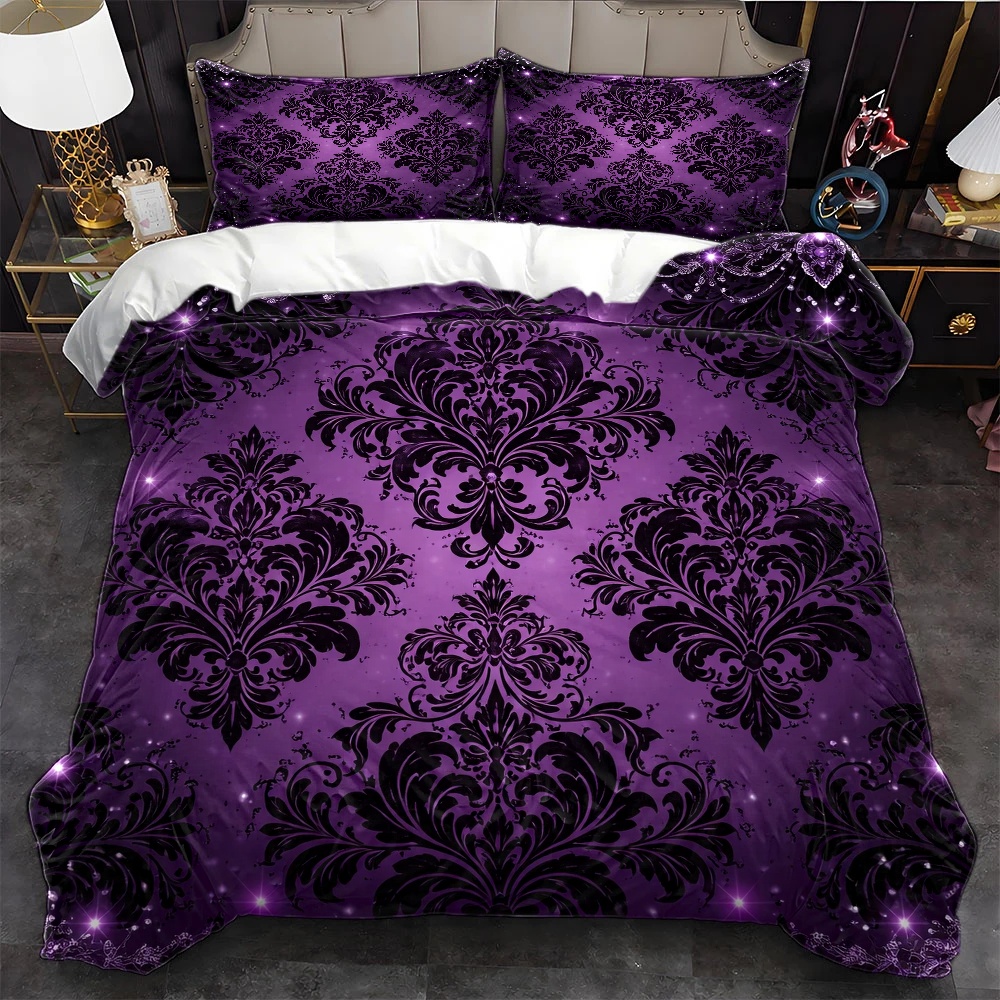Duvet Cover Sets With Zipper - Parure de lit florale de luxe