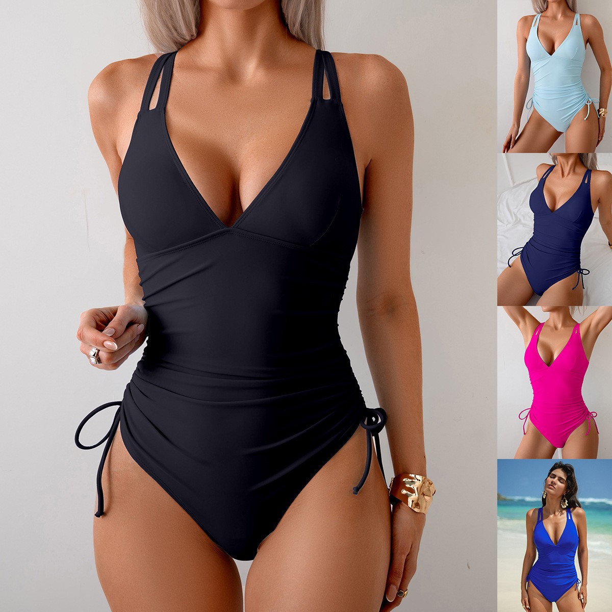 Bath - Maillot de bain une pièce noir