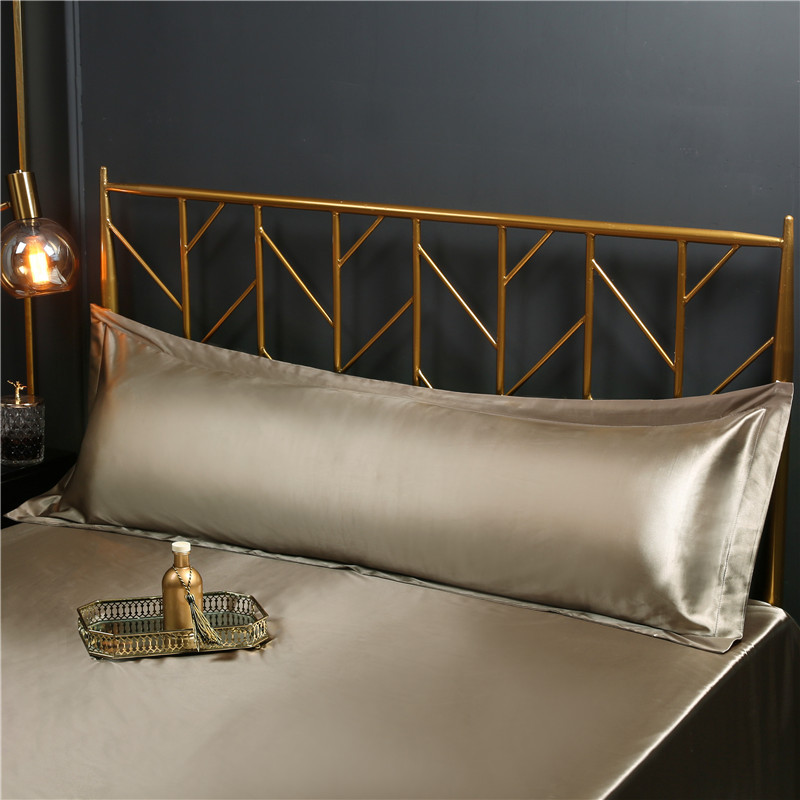 Satin Silk Pillowcase Hair Skin - Taie d'oreiller rectangulaire en satin de