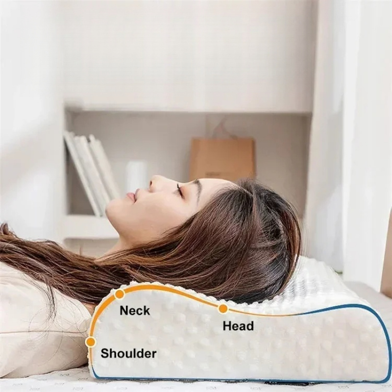 Memory Foam Orthopedic Pillow Neck Pain - ​ ​ Oreiller de couchage en