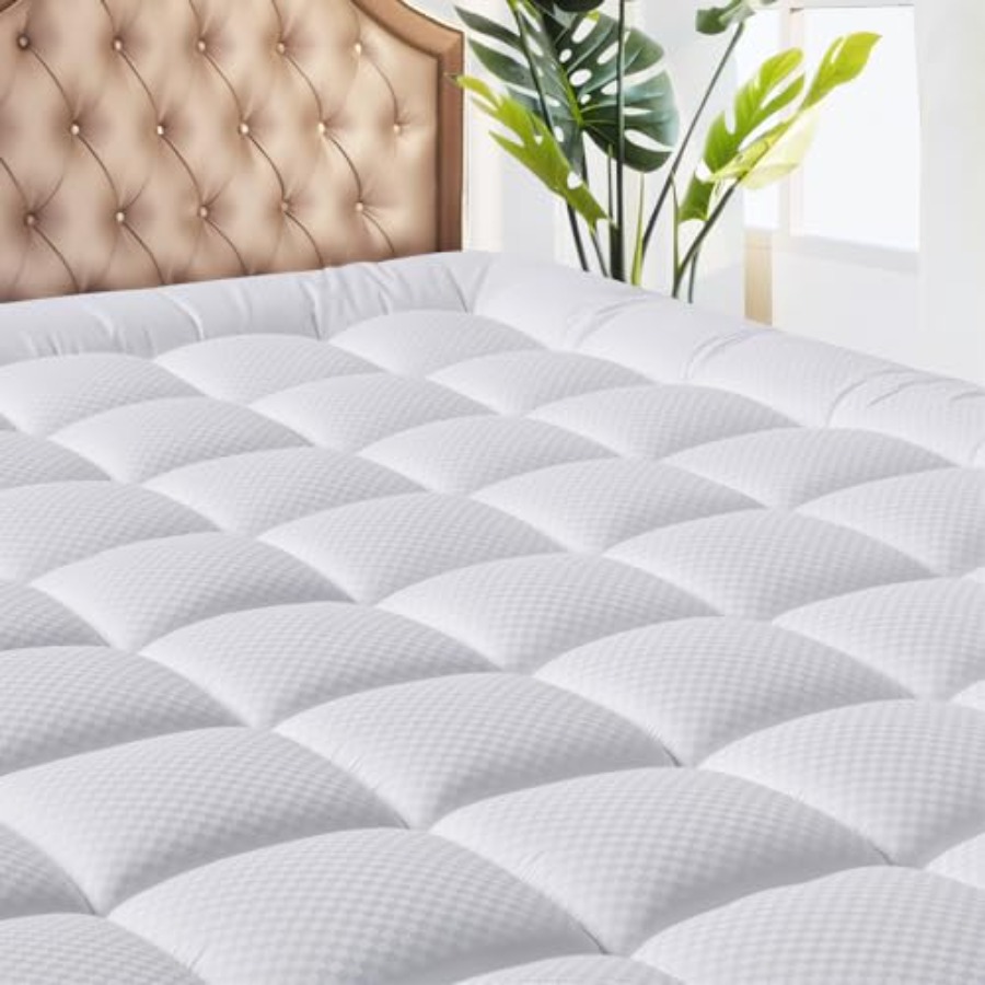 Waterproof Mattress Protector Breathable - Surmatelas - Surmatelas rafraîchissant et respirant,