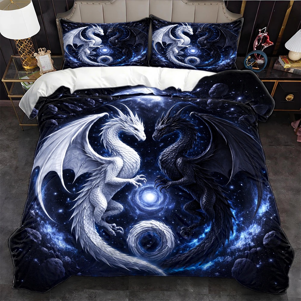 Duvet Cover Sets With Zipper - Ensemble de housse de couette 3