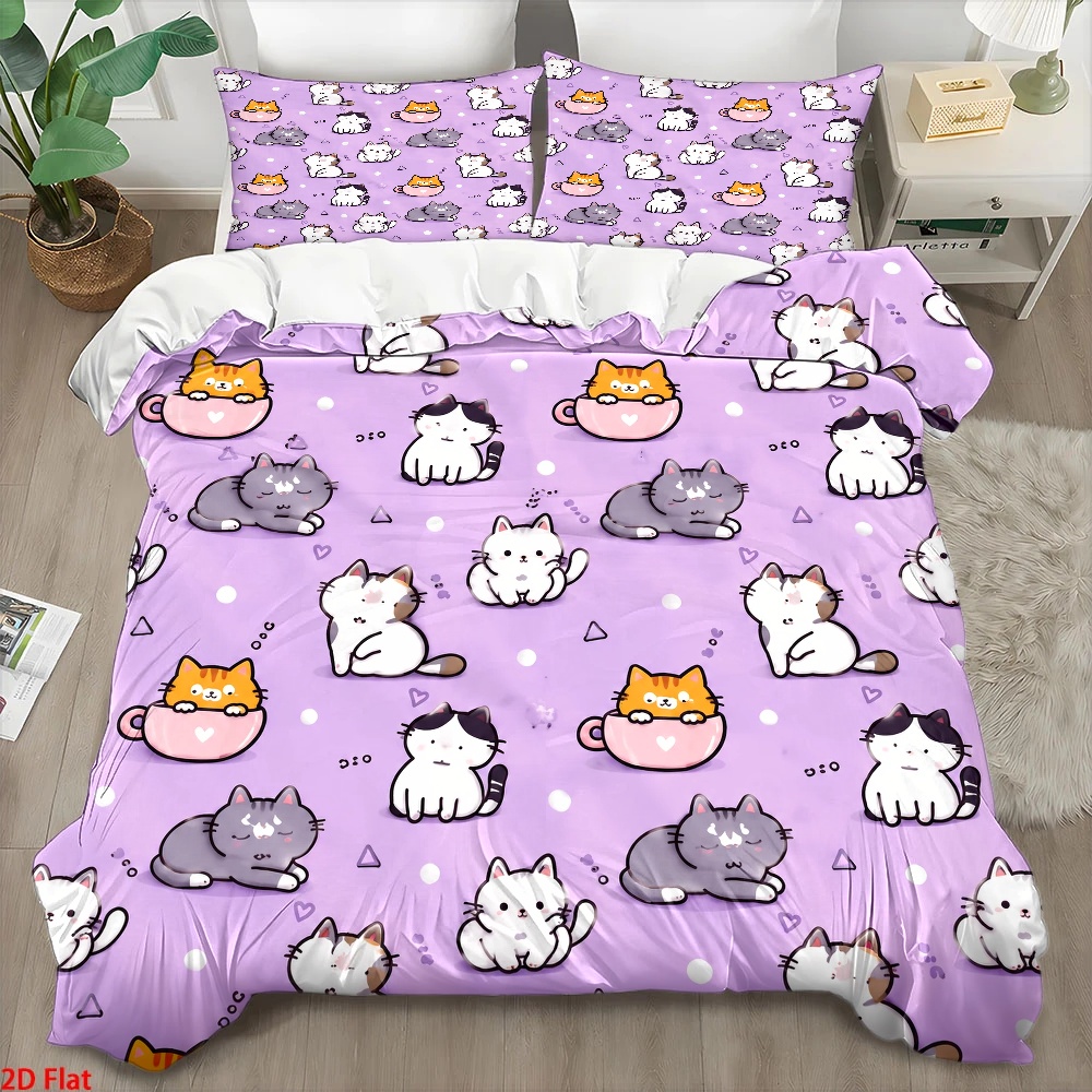 Duvet Cover Sets With Zipper - Ensemble de housse de couette à