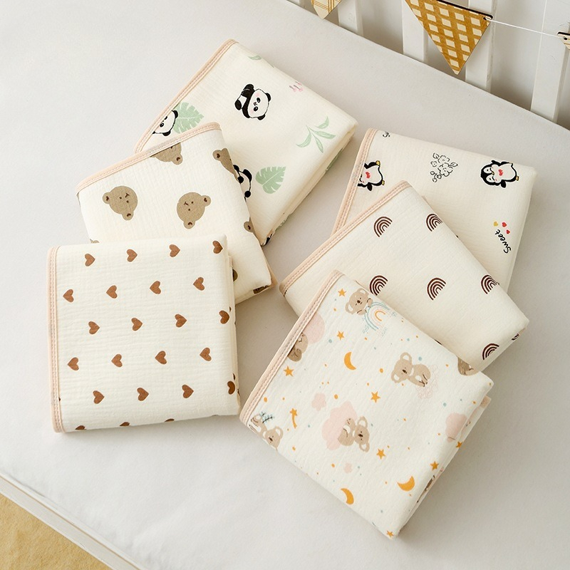 Waterproof Mattress Protector Breathable - Matelas à langer en coton doux