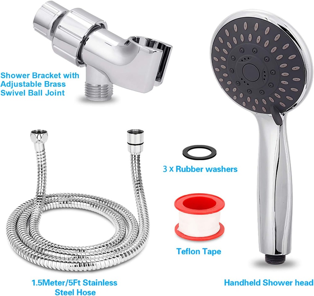 Pommeau de douche à main haute - High Pressure Shower Head Handheld avis et prix