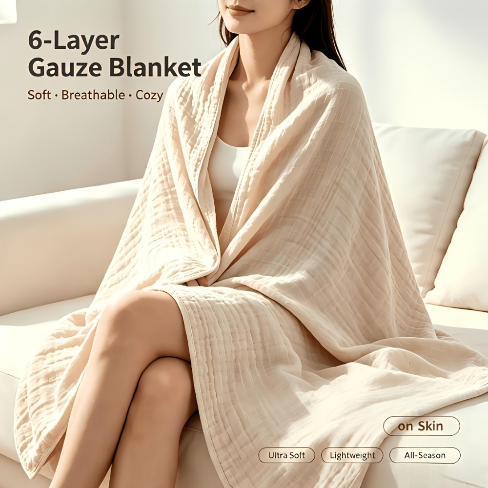 Couverture en mousseline 100%  - Muslin Cotton Bedspread avis et prix
