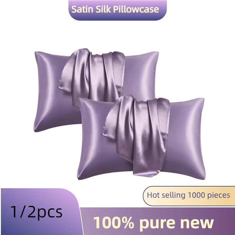 Taie d'oreiller en satin de so - Satin Silk Pillowcase Hair Skin avis et prix