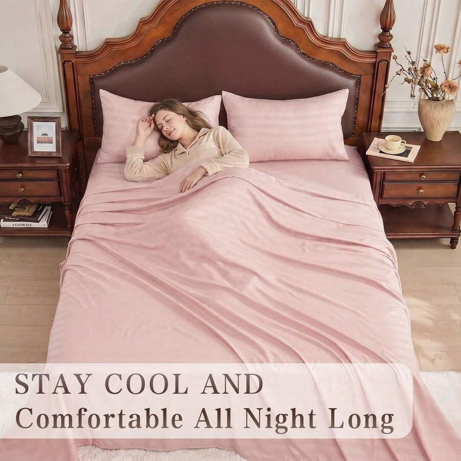 Parure de draps rafraîchissant - Fitted Bed Sheets Deep Pocket avis et prix