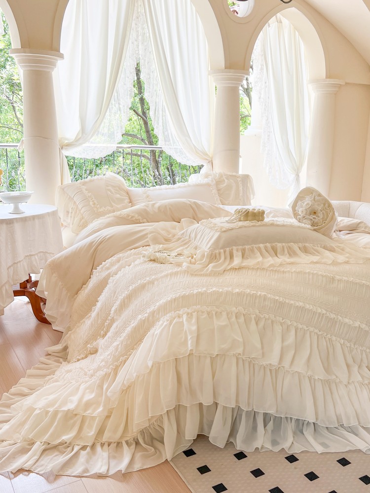 Parure de lit 100 % coton de s - Aesthetic Floral Duvet Cover avis et prix