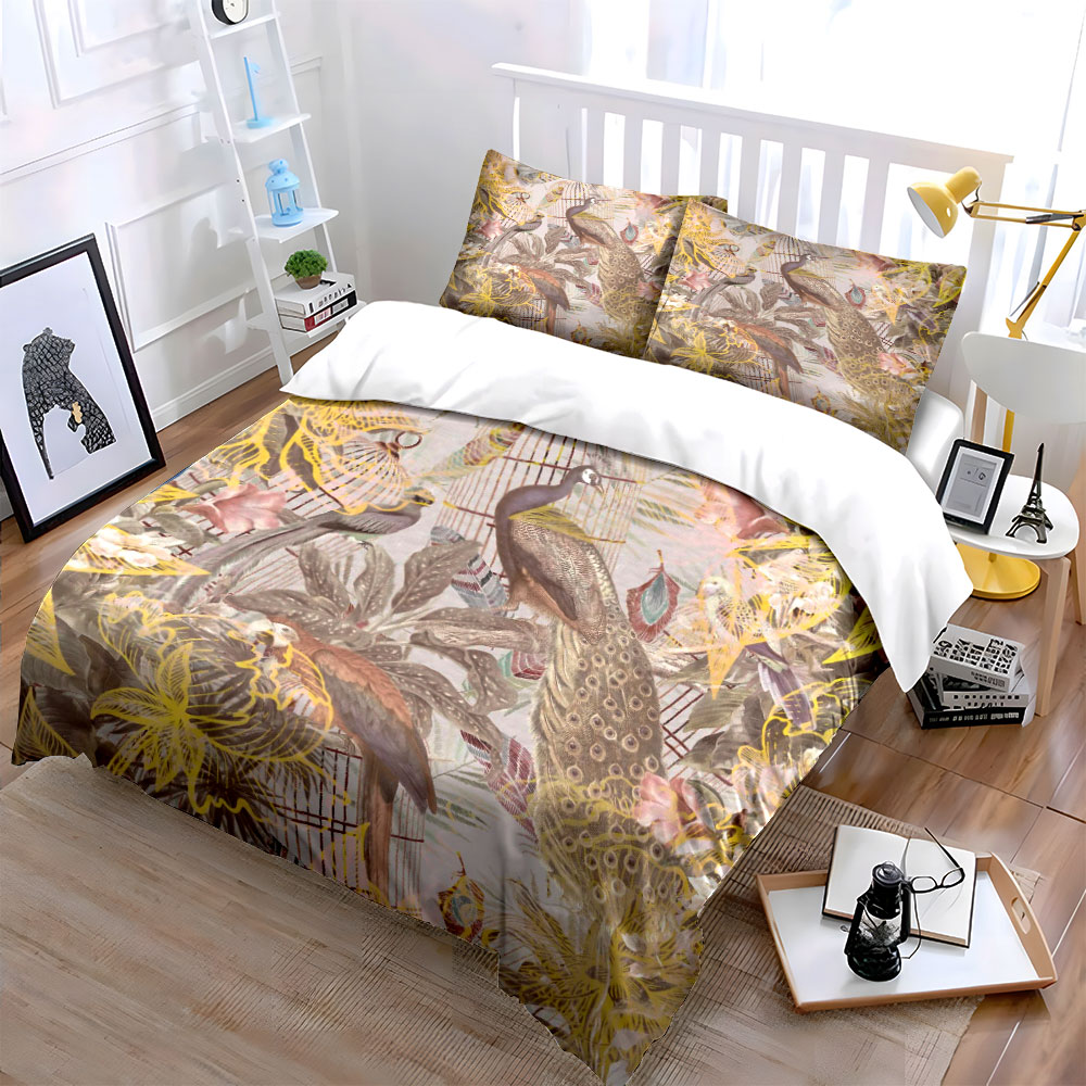 Ensemble de literie vintage mo - Aesthetic Floral Duvet Cover avis et prix