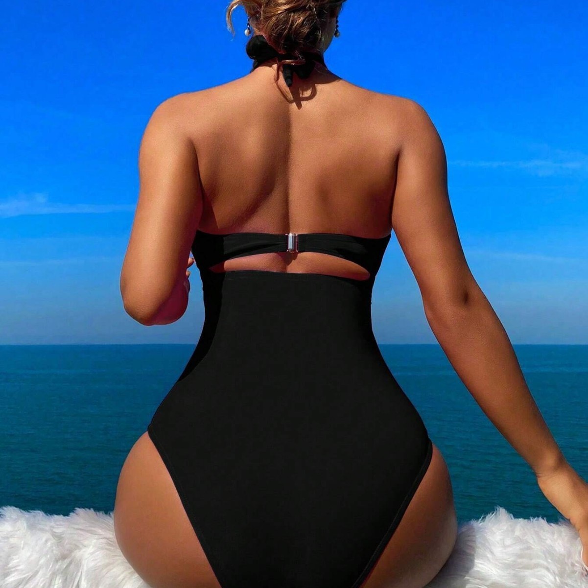 Maillot de bain femme noir uni - Bath avis et prix