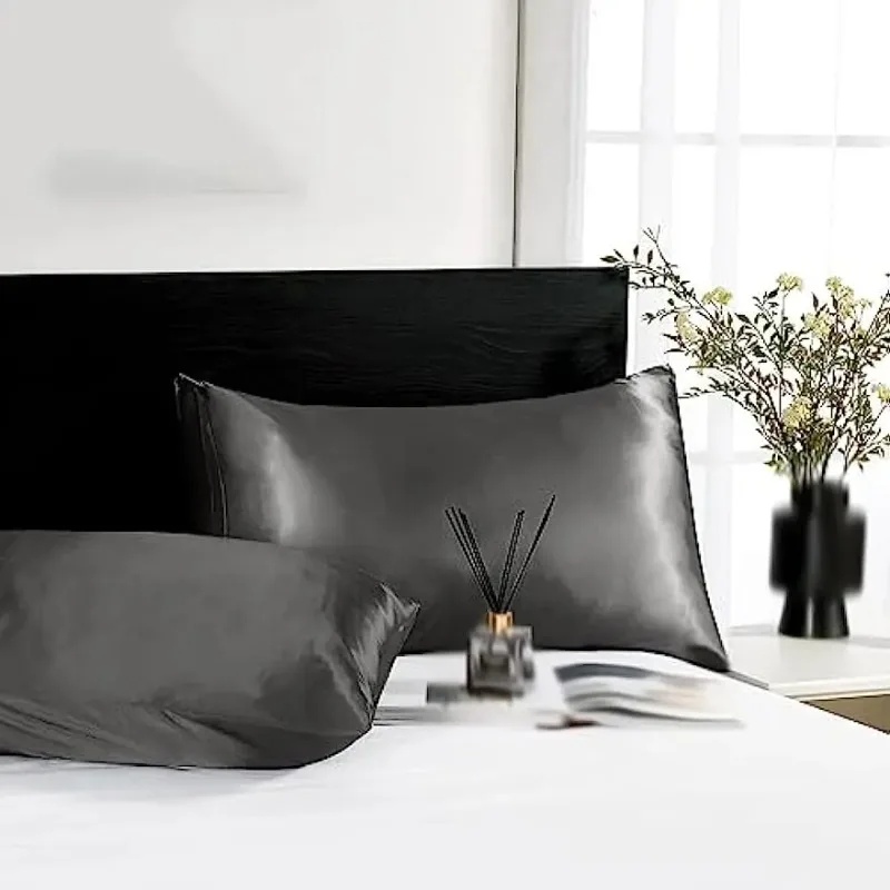 Taie d'oreiller en soie satiné - Satin Silk Pillowcase Hair Skin avis et prix