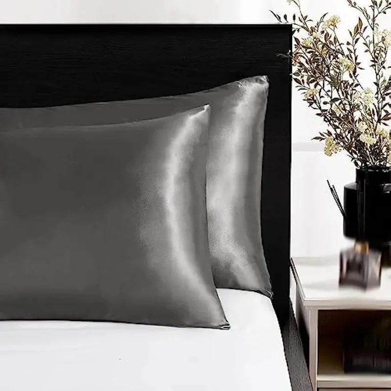 Taie d'oreiller en soie satiné - Satin Silk Pillowcase Hair Skin avis et prix