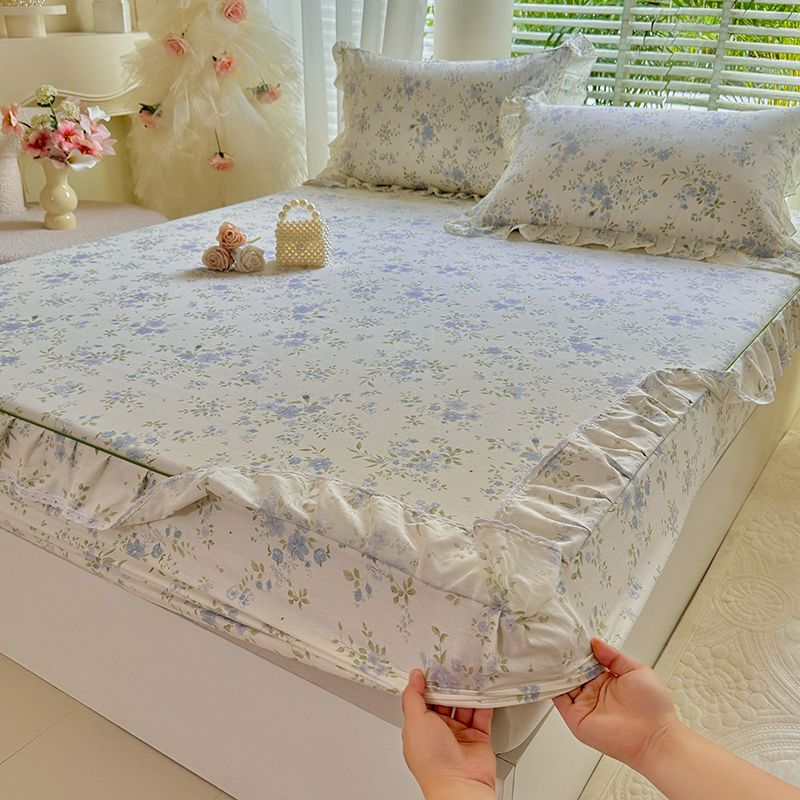 Drap-housse 100% coton à impri - Fitted Bed Sheets Deep Pocket avis et prix