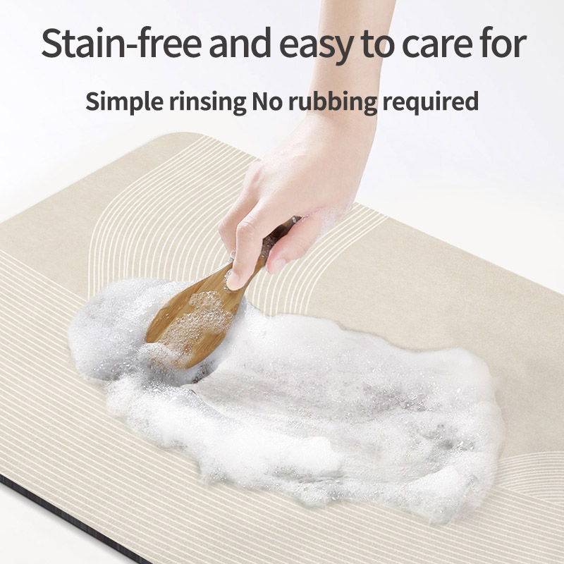 Tapis de pied en diatomite à s - Quick Dry Diatomite Bath Mat avis et prix