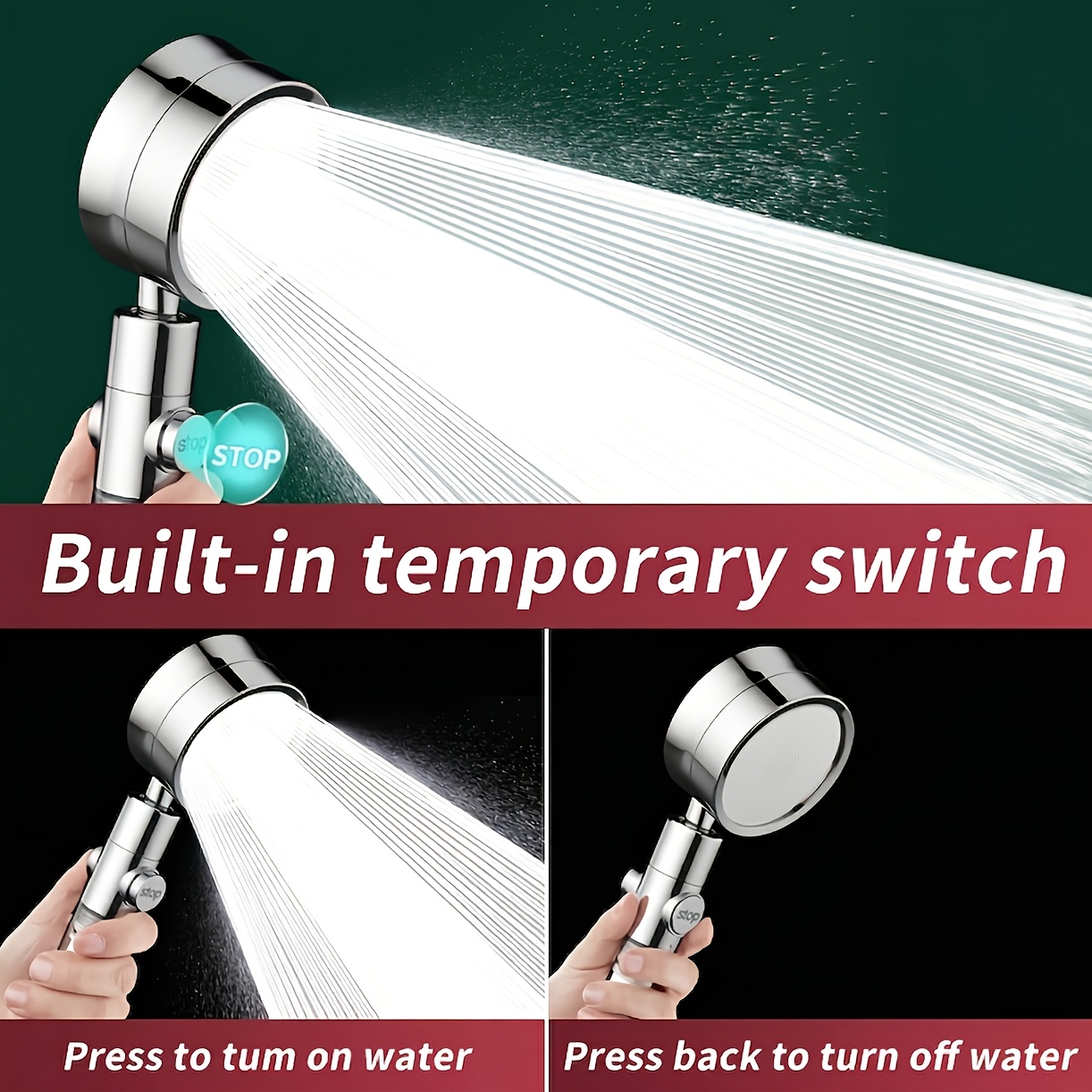 Douche à main haute pression à - High Pressure Shower Head Handheld avis et prix