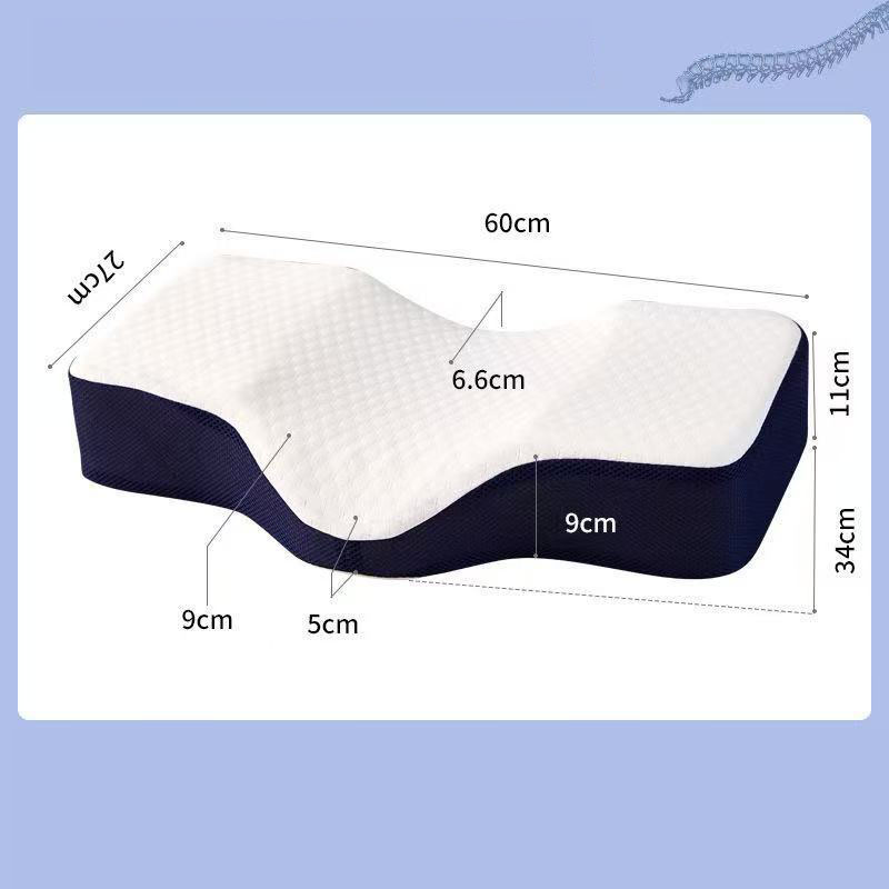 Oreiller de massage orthopédiq - Memory Foam Orthopedic Pillow Neck Pain avis et prix