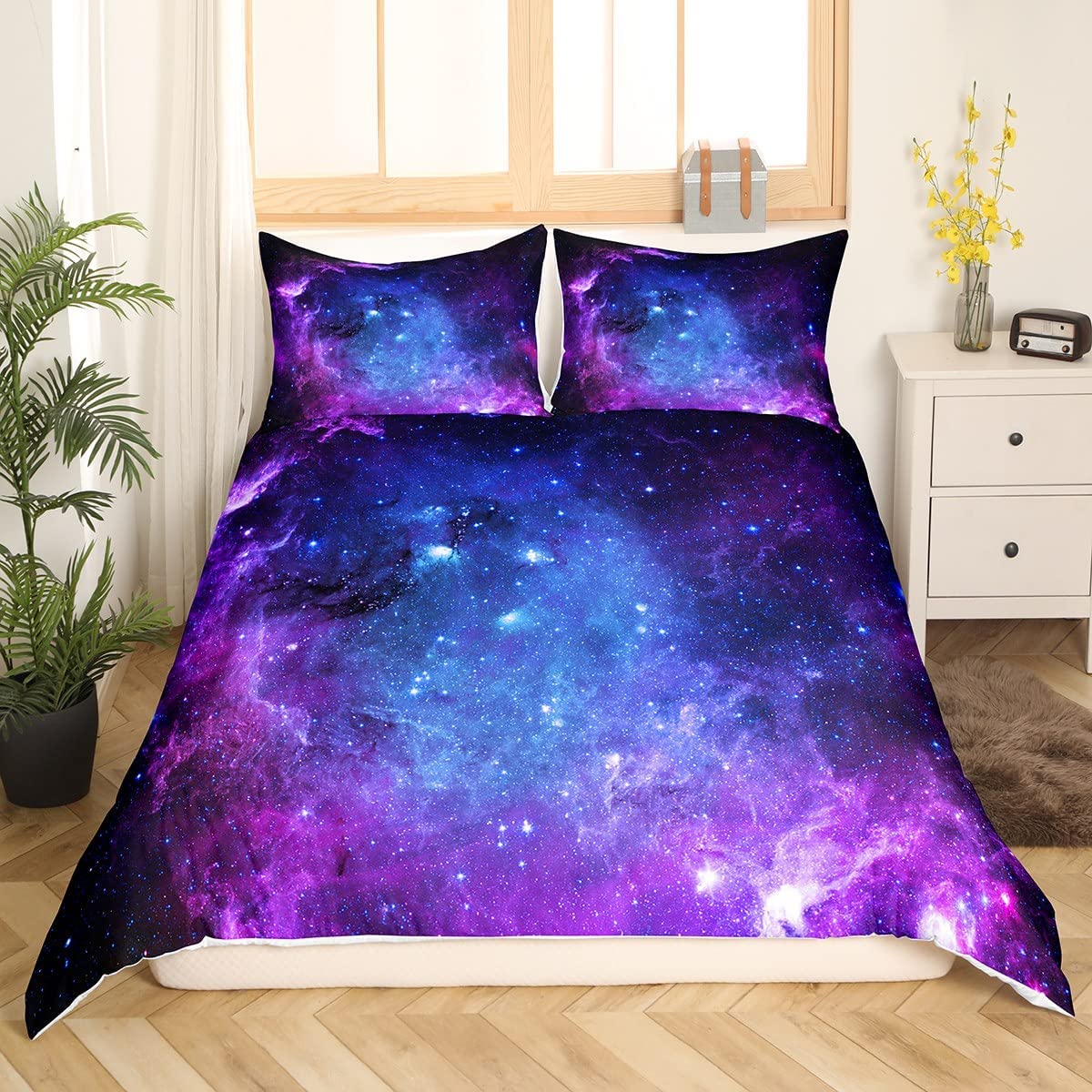 Housse de couette galaxie pour - Duvet Cover Sets With Zipper avis et prix