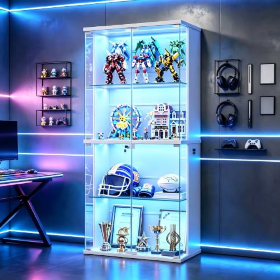Vitrine en verre 66 pour objet - Storage & Organization avis et prix
