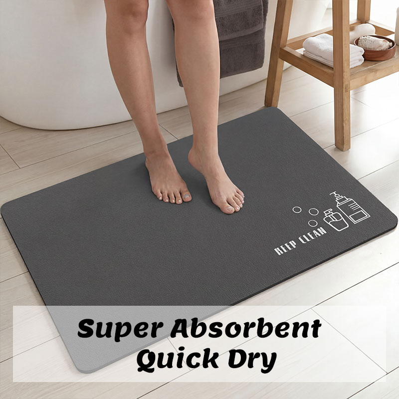 Tapis de bain en diatomite, ab - Quick Dry Diatomite Bath Mat avis et prix