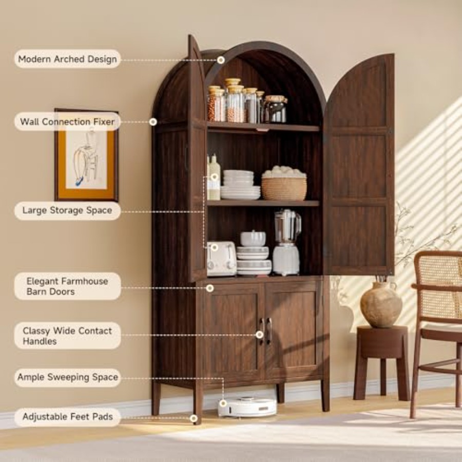 Armoire haute en bois à 71 cm  - Kitchen avis et prix