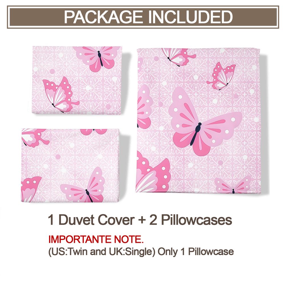 Parure de lit papillon esthéti - Aesthetic Floral Duvet Cover avis et prix