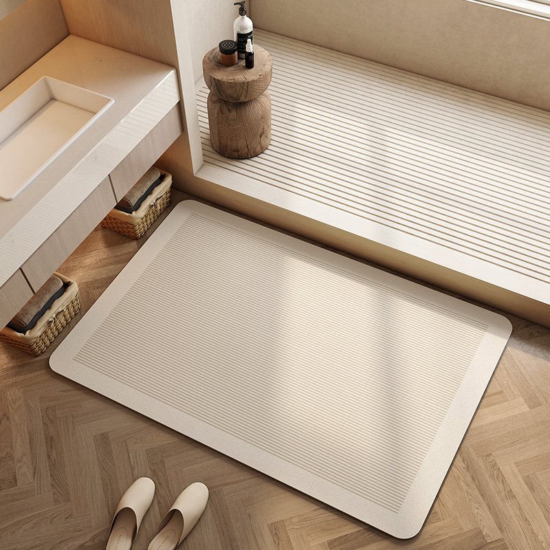 Tapis de bain en diatomite sup - Quick Dry Diatomite Bath Mat avis et prix
