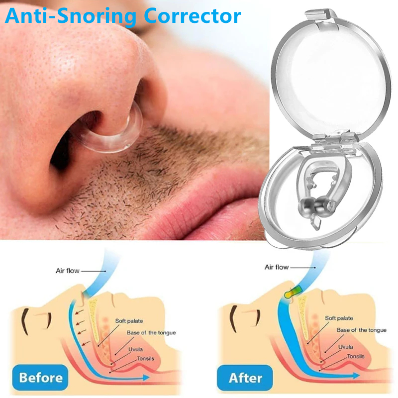 1/2/4 Pcs Clip Nasal Magnétiqu - Anti Snore Contour Pillow avis et prix