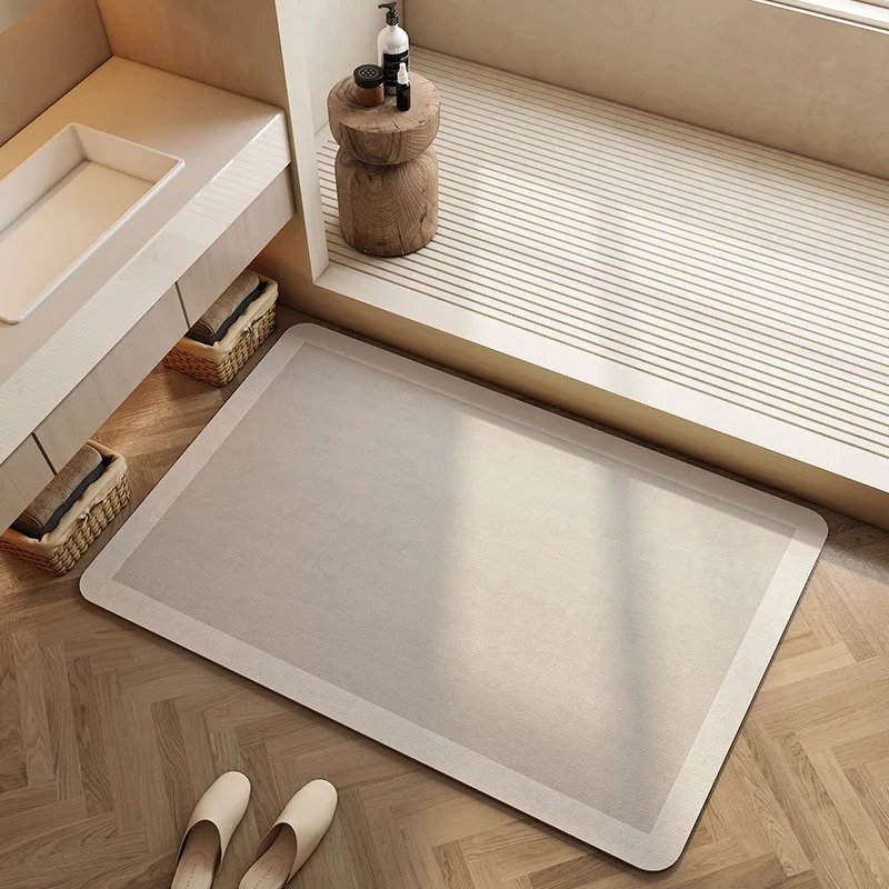 Tapis de sol de salle de bain  - Quick Dry Diatomite Bath Mat avis et prix