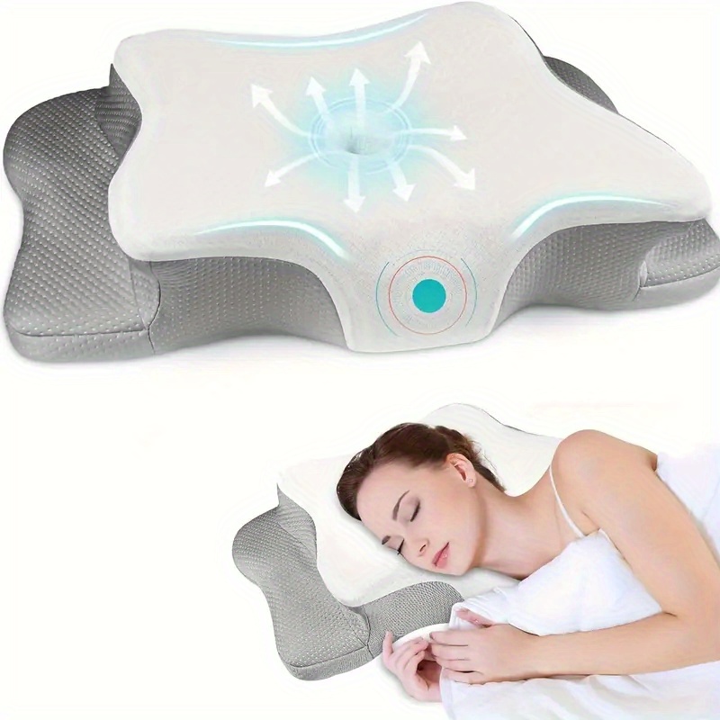Oreiller orthopédique inodore  - Memory Foam Orthopedic Pillow Neck Pain avis et prix