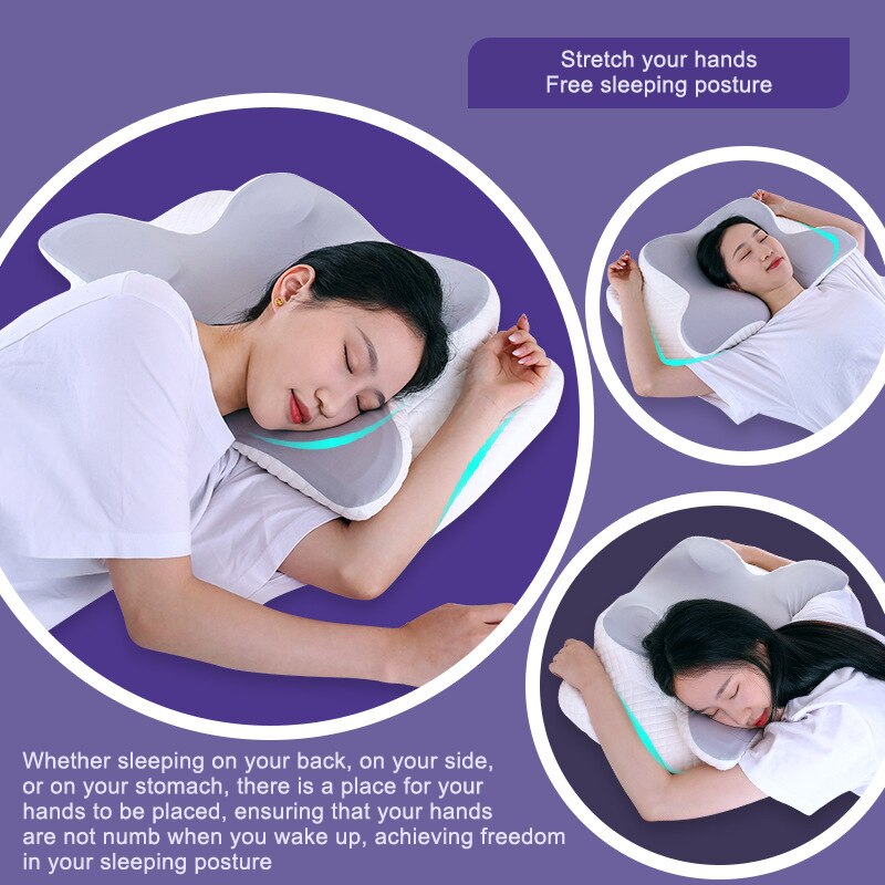 Oreillers en mousse à mémoire  - Memory Foam Orthopedic Pillow Neck Pain avis et prix