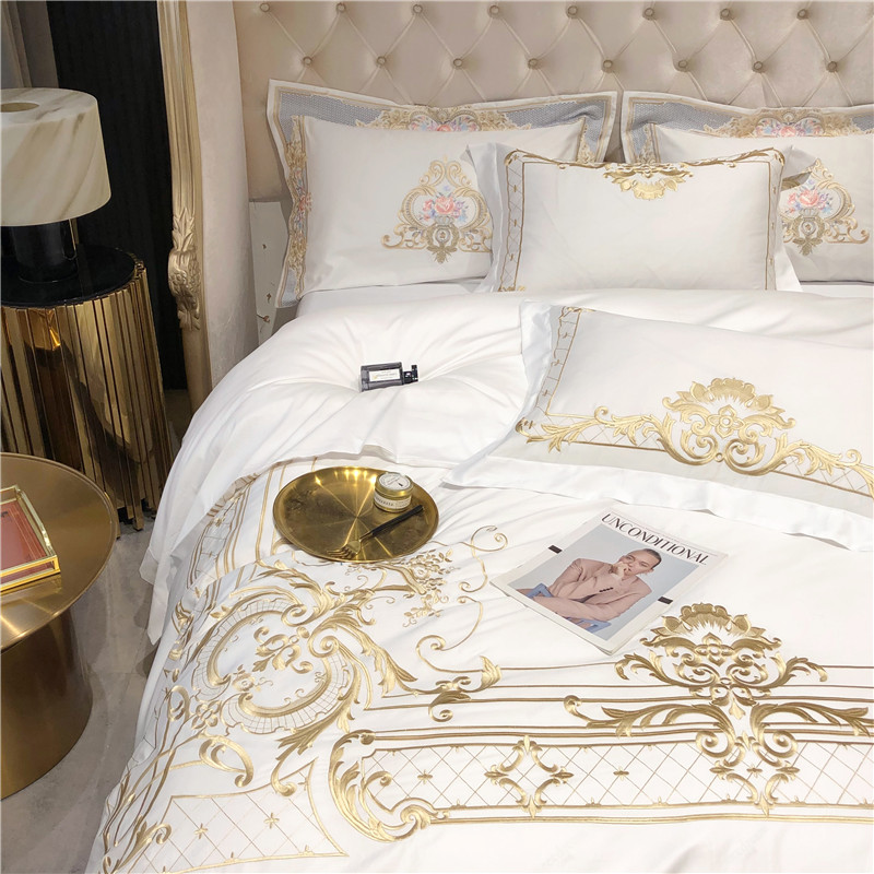 Parure de lit en coton égyptie - Fitted Bed Sheets Deep Pocket avis et prix