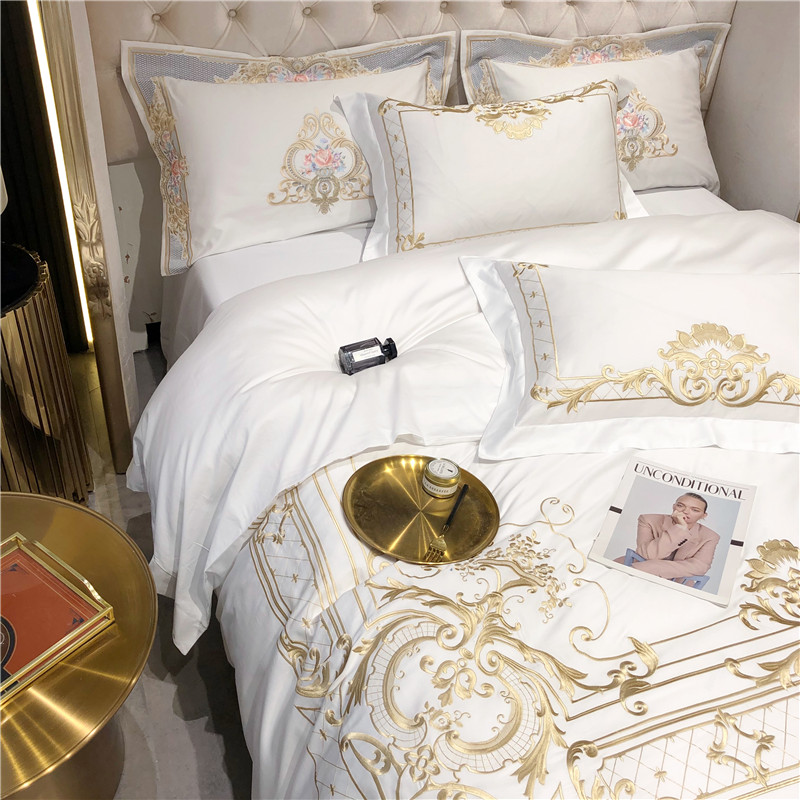 Parure de lit en coton égyptie - Fitted Bed Sheets Deep Pocket avis et prix