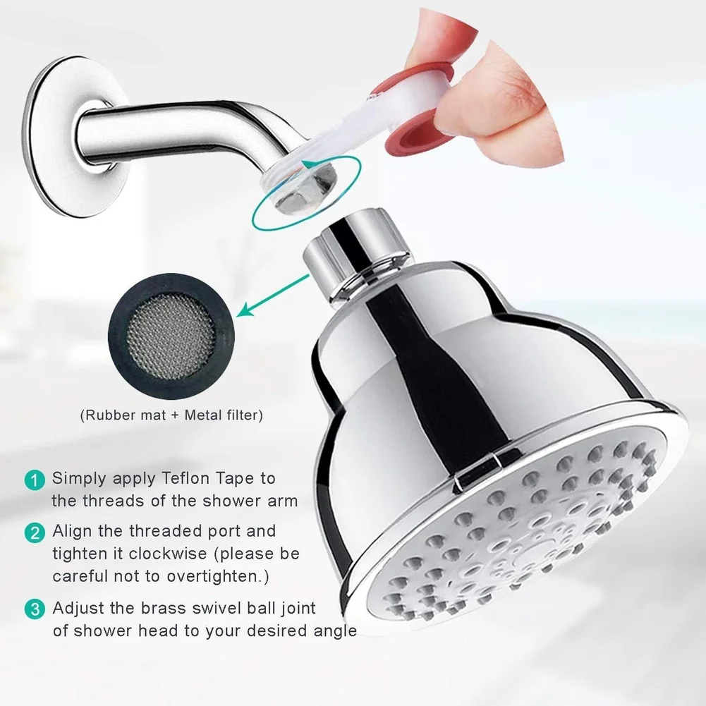 Pommeau de douche à main haute - High Pressure Shower Head Handheld avis et prix