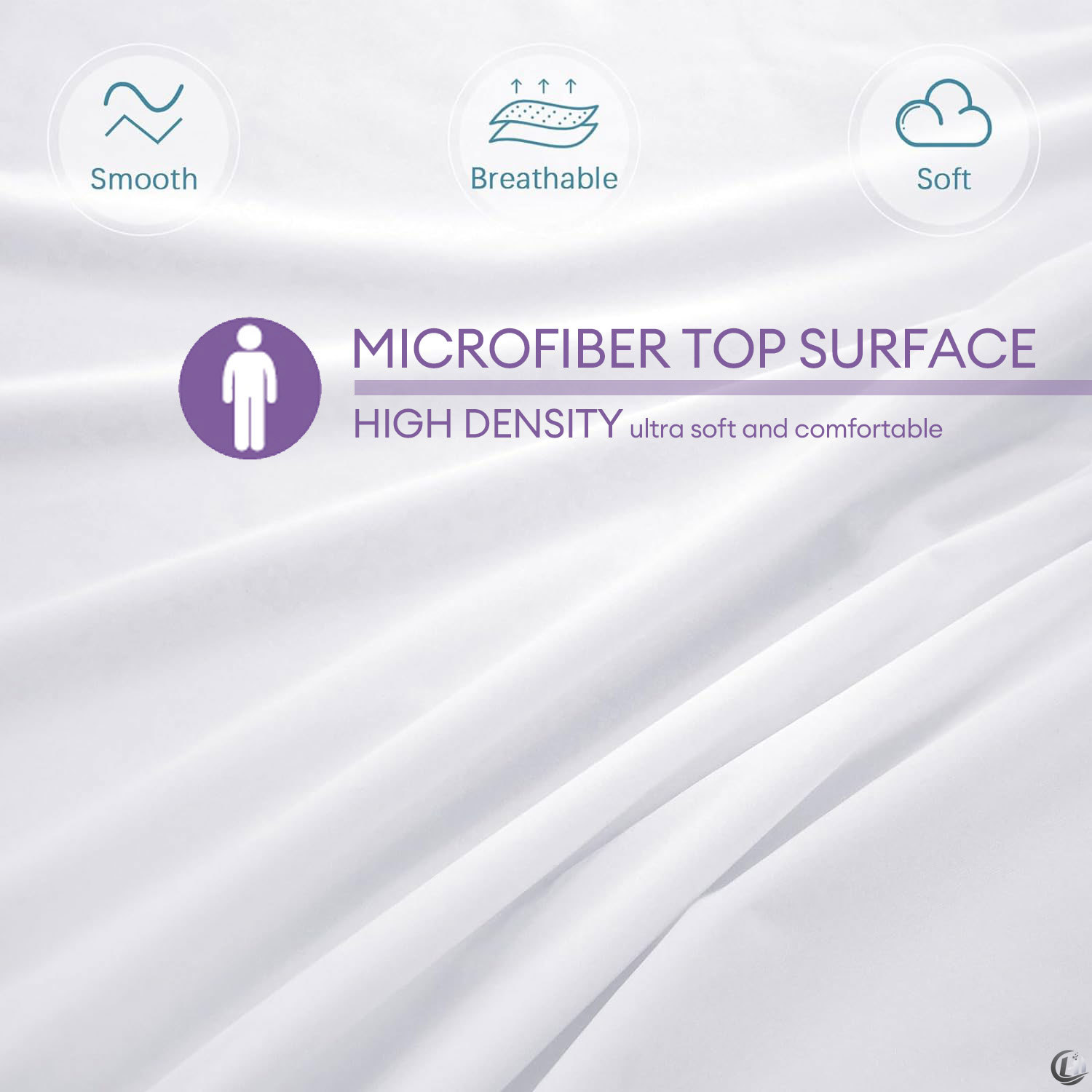 1 protège-matelas pour lit de  - Waterproof Mattress Protector Breathable avis et prix