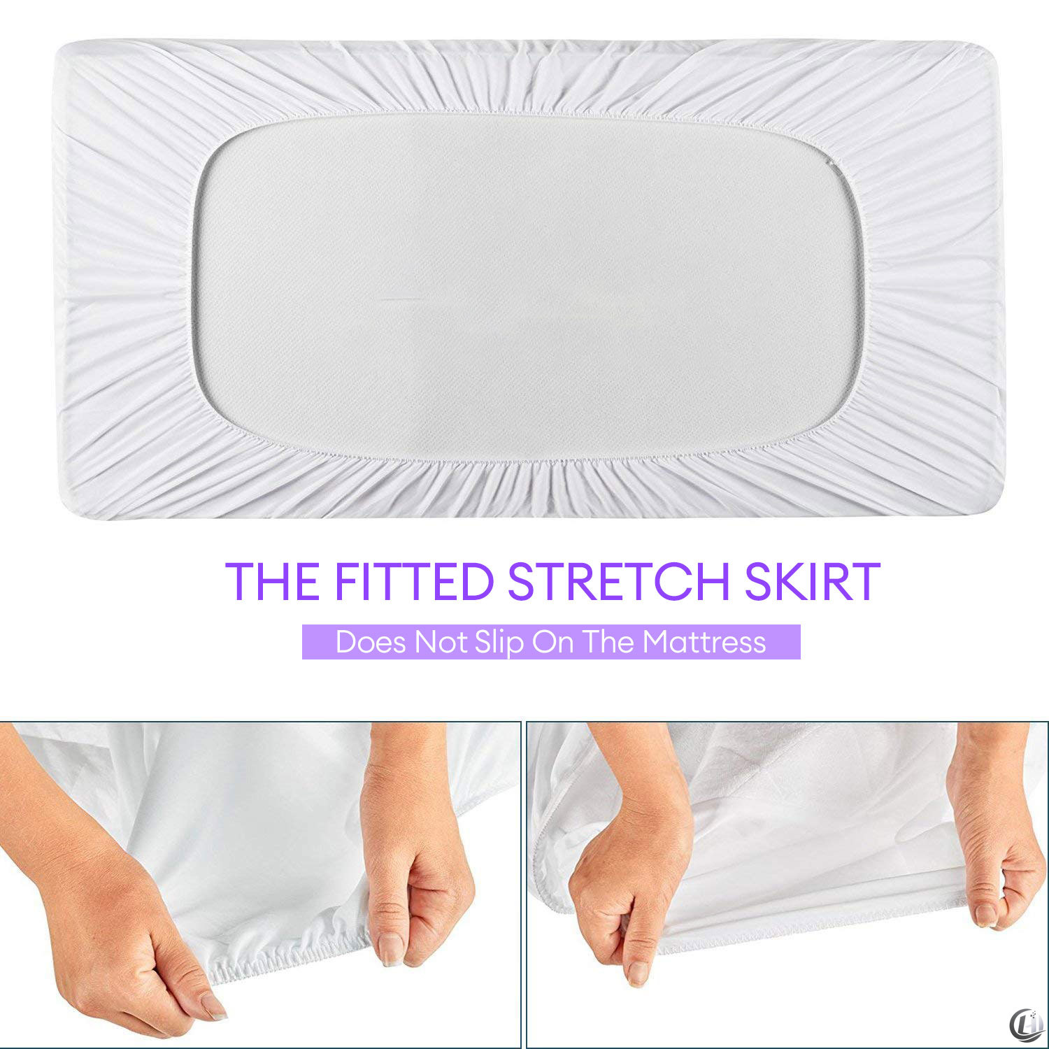 1 protège-matelas pour lit de  - Waterproof Mattress Protector Breathable avis et prix