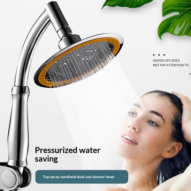 Pommeau de douche à main rond  - High Pressure Shower Head Handheld avis et prix