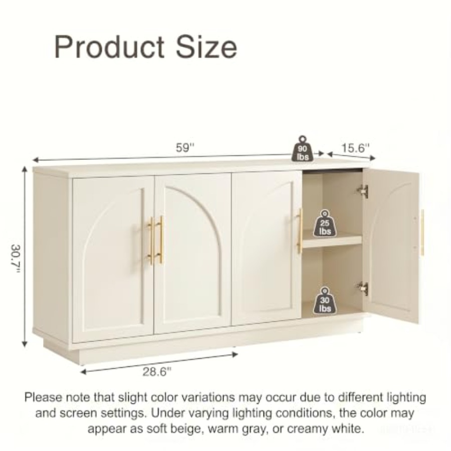 Buffet avec rangement, meuble  - Storage & Organization avis et prix